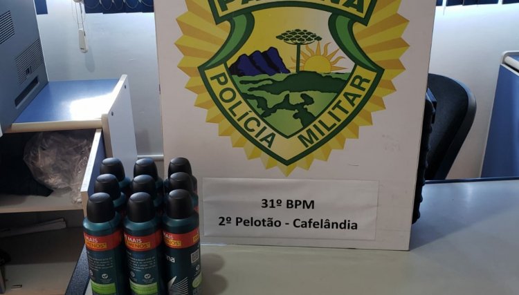 Homem é preso após furtar mercado em Cafelândia