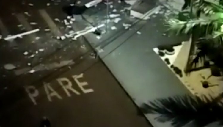Agência bancária é assaltada e vídeo flagra explosão durante ação criminosa na região 