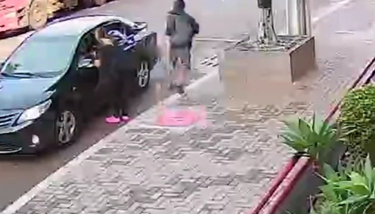 Câmera flagra homem furtando celular de mulher em Cascavel, veja o vídeo 