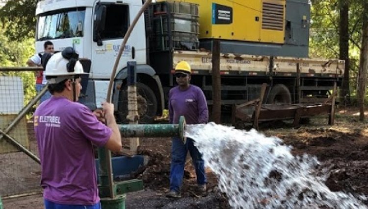 Sanepar conclui obras de alargamento do poço em Cafelândia 