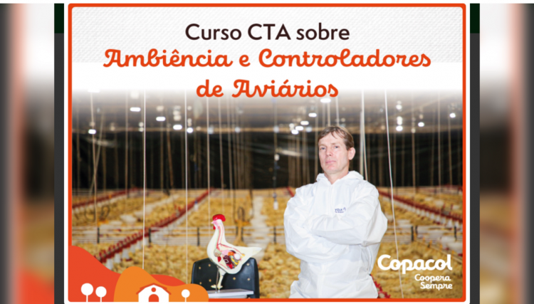 Copacol abre vagas de cursos de ambiência e controle de aviários no CTA