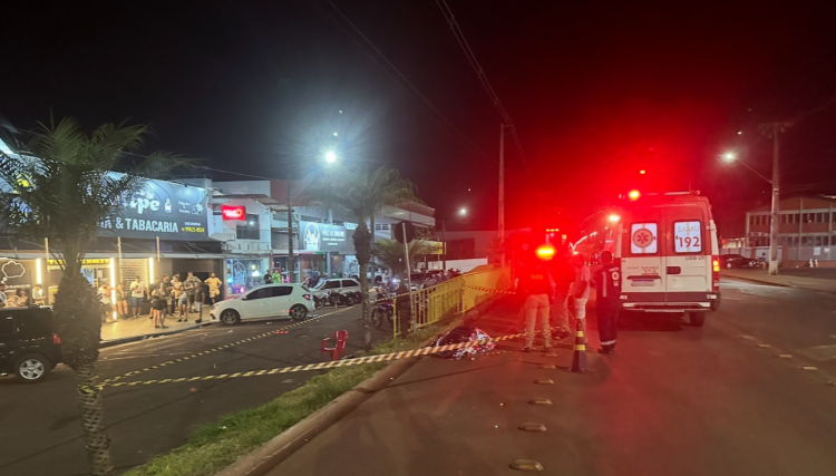 Jovem de 24 anos é vítima do primeiro homicídio do ano em Cafelândia, veja o vídeo 