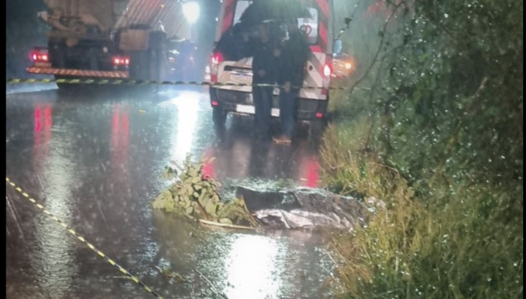 Pol&iacute;cia Rodovi&aacute;ria divulga boletim do acidente que resultou na morte de Claudecir na PR 575 em Nova Aurora