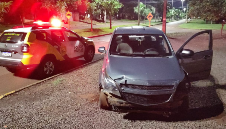 Carro furtado em Nova Aurora é recuperado em Cafelândia após abordagem policial 
<br/>
