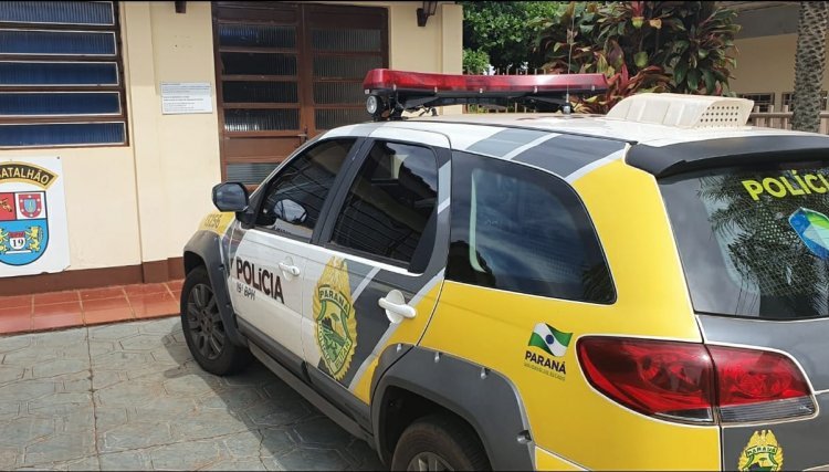 Motociclista é abordado pela Polícia em Cafelândia empinado