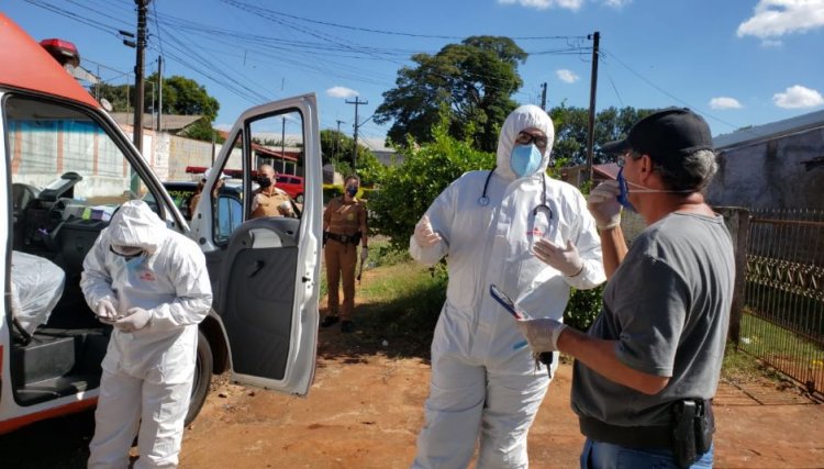 Homem é encontrado morto com suspeita de covid-19  